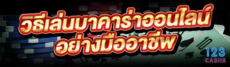 วิธีเล่นบาคาร่าออนไลน์ อย่างมื